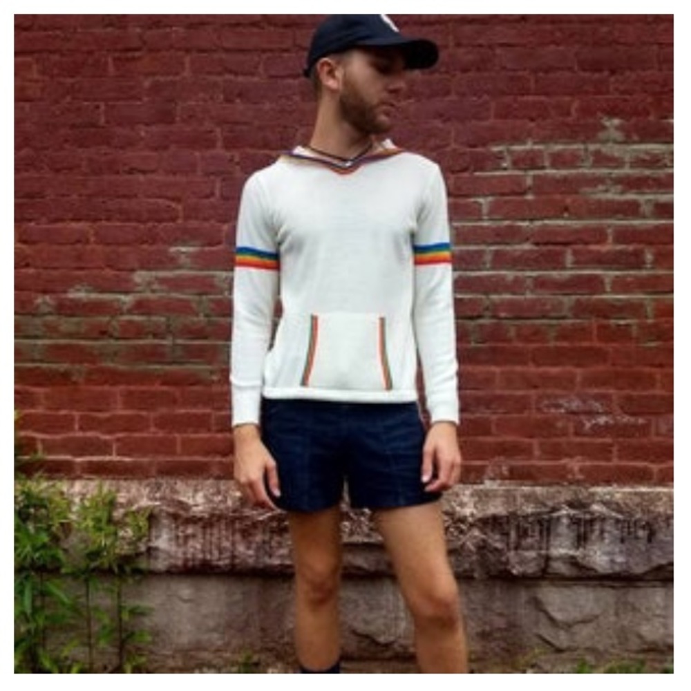 Vintage rainbow sweater